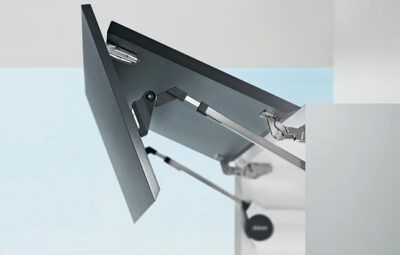 Подъемный механизм Blum AVENTOS HF08-2 ( F25, F38) Заглушки белого цвета