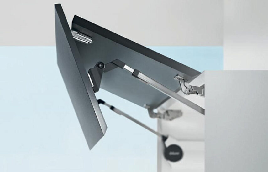 Подъемный механизм Blum AVENTOS HF08-2 ( F25, F38) Заглушки белого цвета