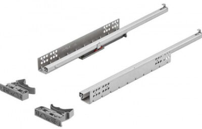 Hafele Направляющие Hafele Matrix Runner UM S25 Soft-Close, частичное выдвижение с цапфой, 550мм