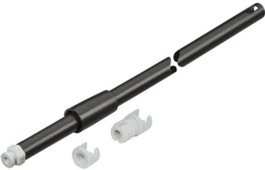Hafele Matrix Box P комплект круглых релингов, серый/cеребристый, 450mm