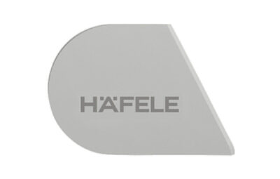 Hafele Заглушка декоративная для Free flap H 1.5 серая, левая
