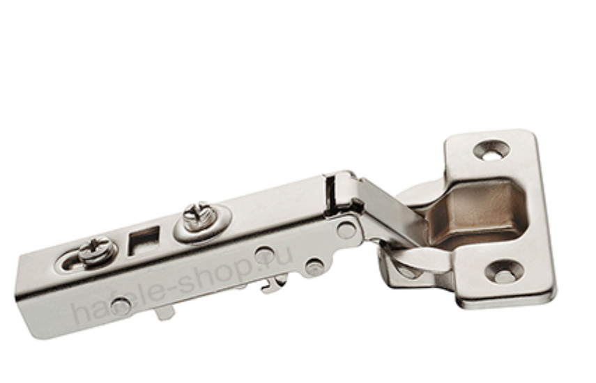 Hafele Петля Metalla 100-SM, 95 гр. полунакладная, 48/6, с доводчиком 308.00.001